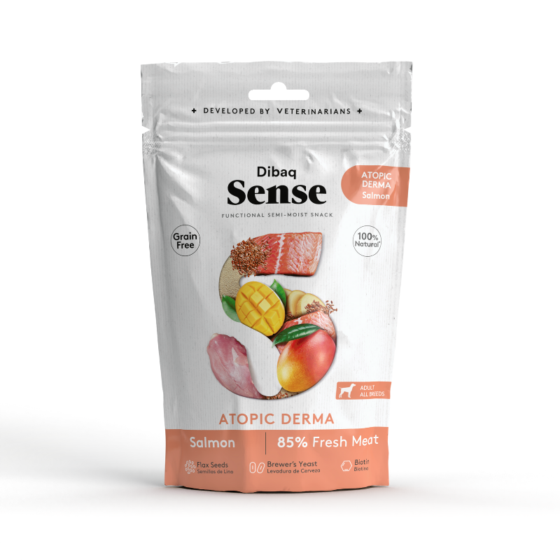 Dibaq Sense Atopic Derma - Snack semihúmedo funcional para pieles atópicas