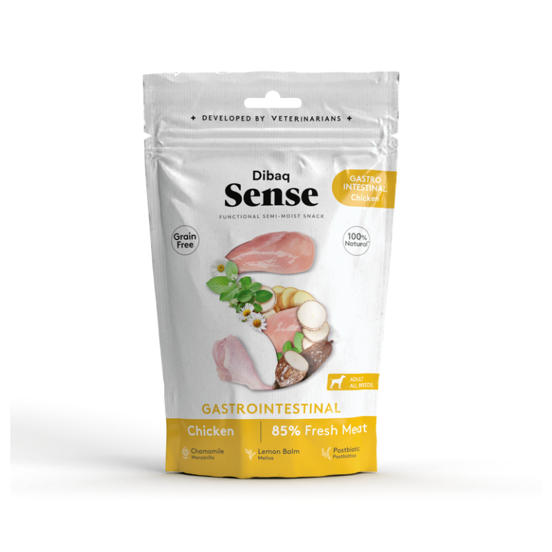 Dibaq Sense Gastro - Snack semihúmedo funcional para controlar la digestión