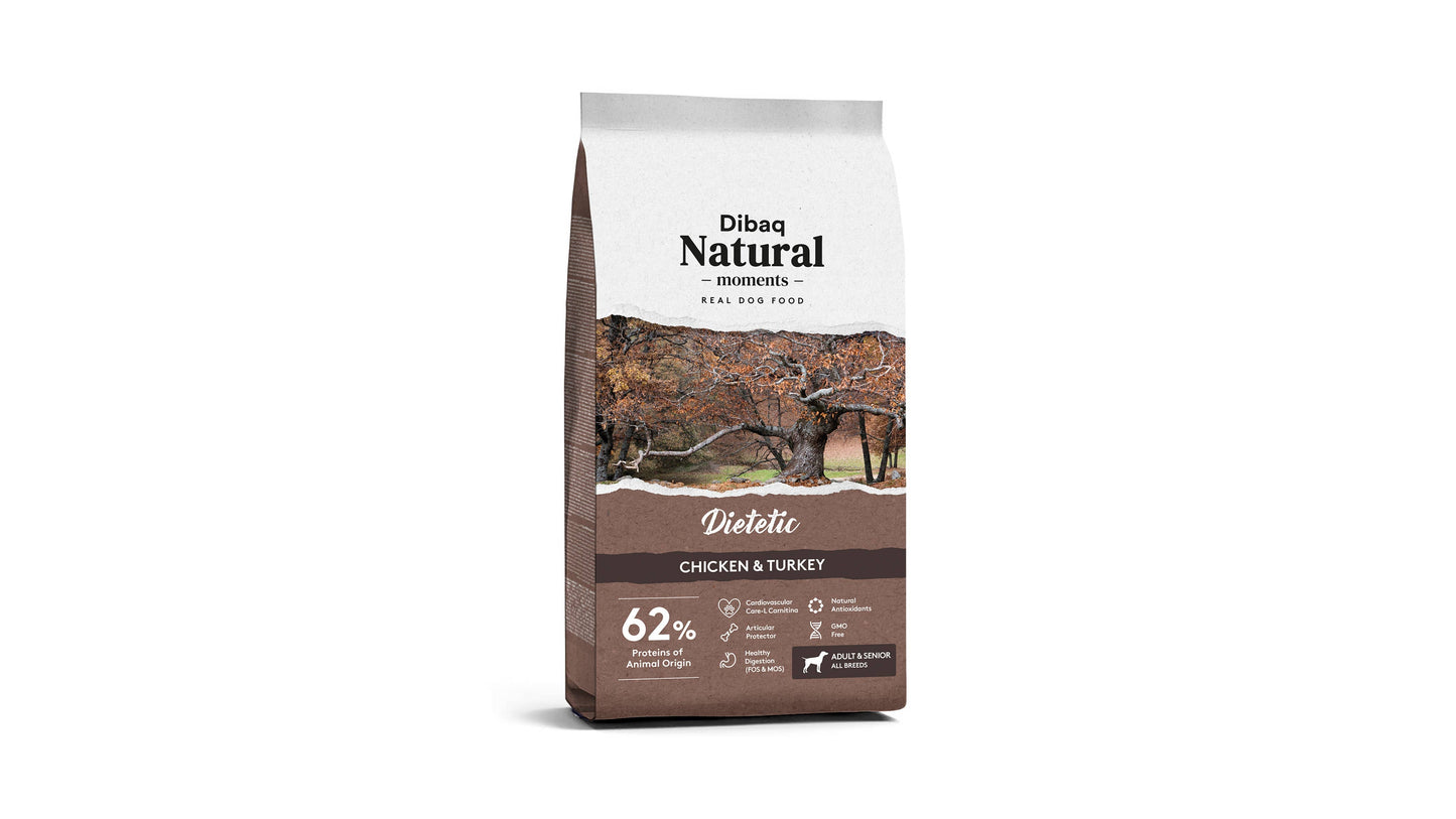 Diet Dog Food - Chicken and Turkey - 15 kg