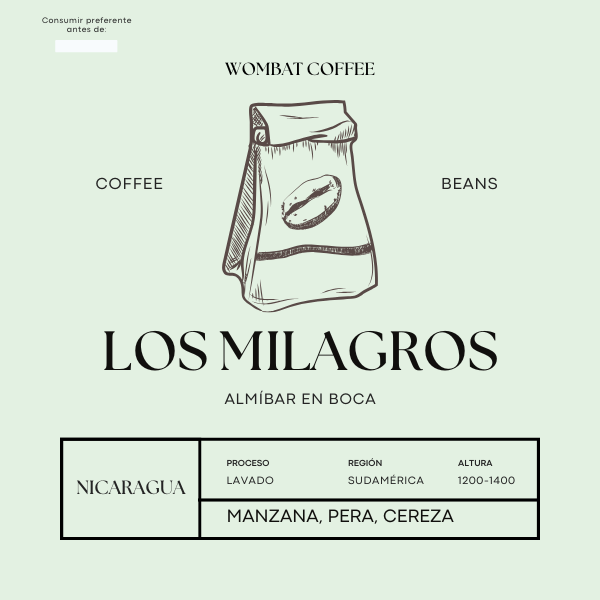LOS MILAGROS - 250 gramos de Café de Especialidad - Molido o en grano