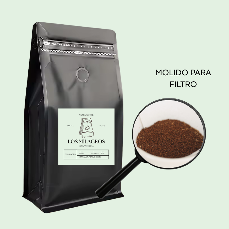 LOS MILAGROS - 250 gramos de Café de Especialidad - Molido o en grano