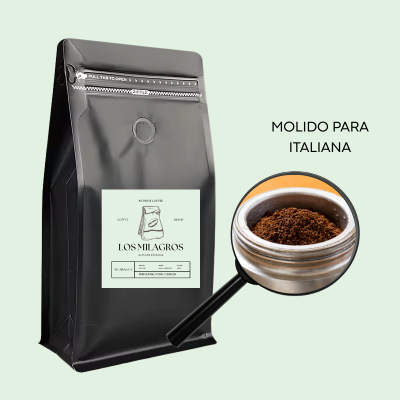 LOS MILAGROS - 250 gramos de Café de Especialidad - Molido o en grano