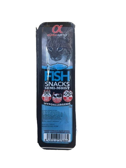 Fish cubes 35 grams semi-moist snacks