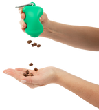 Bossa dispensadora de llaminadures de silicona per a gossos