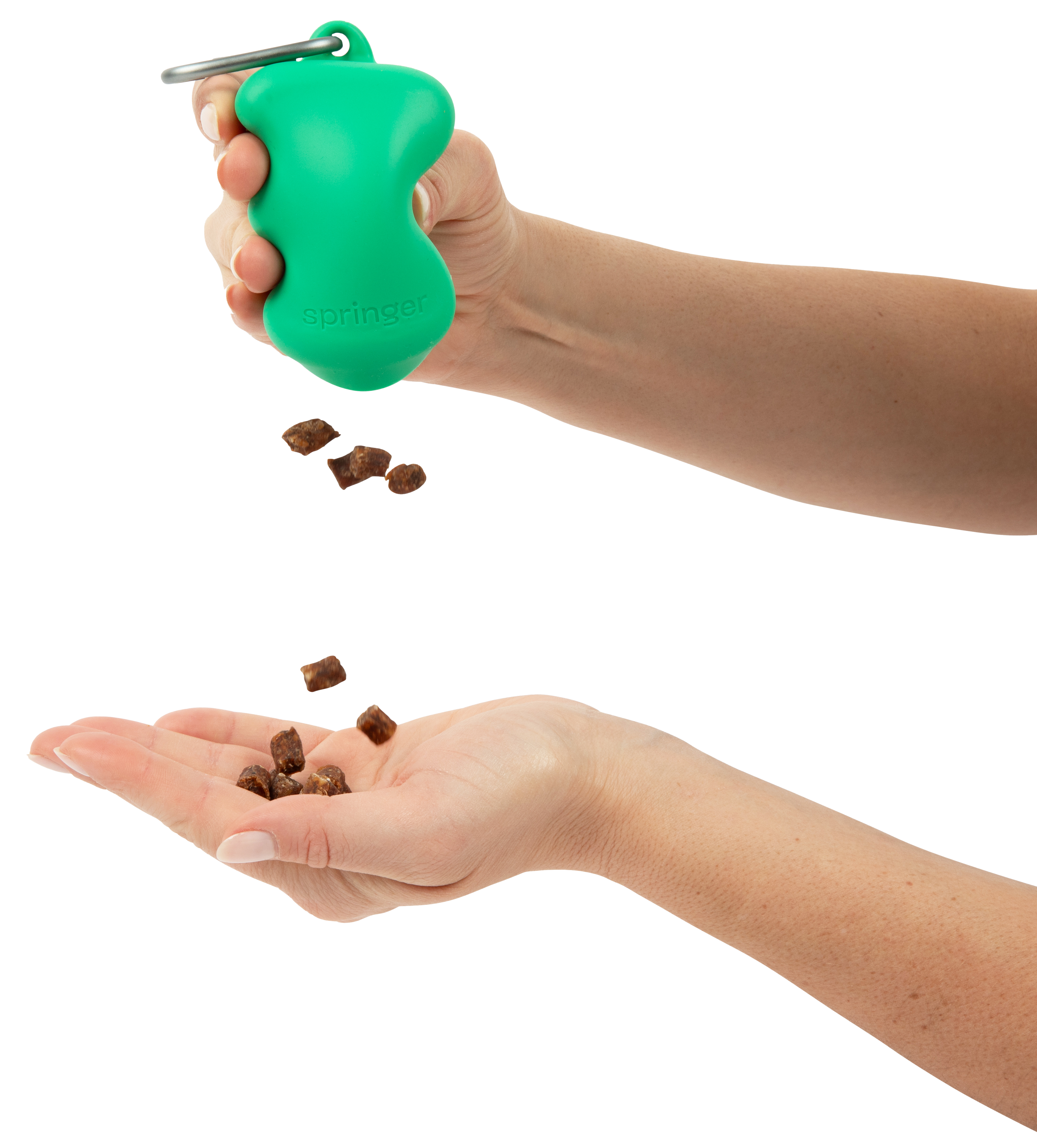 Bossa dispensadora de llaminadures de silicona per a gossos