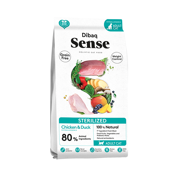 Pienso Dibaq Sense Cat Esterilizado - Grain Free - Bajo pedido (+3 días en envío)