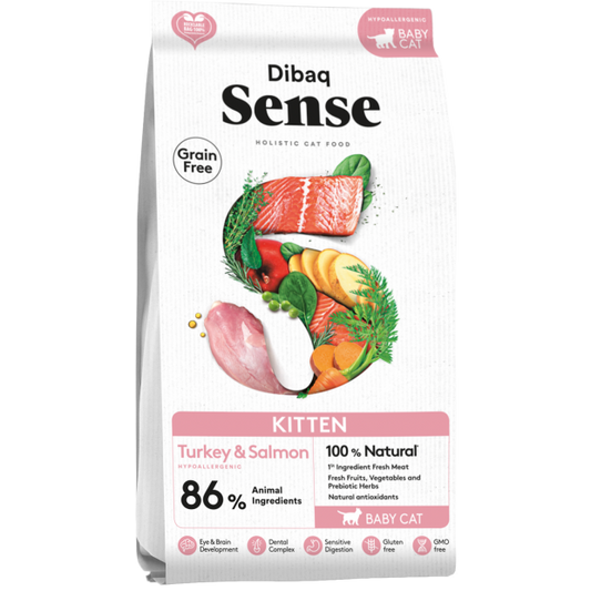 Pienso Dibaq Sense Cat Junior - Grain Free Hipoalergénico - Bajo pedido (+3 días en envío)